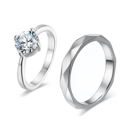 Exquisite Lovers' Beauty Couple Rings