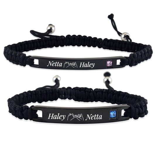 Pinky Promise Couple Bracelets