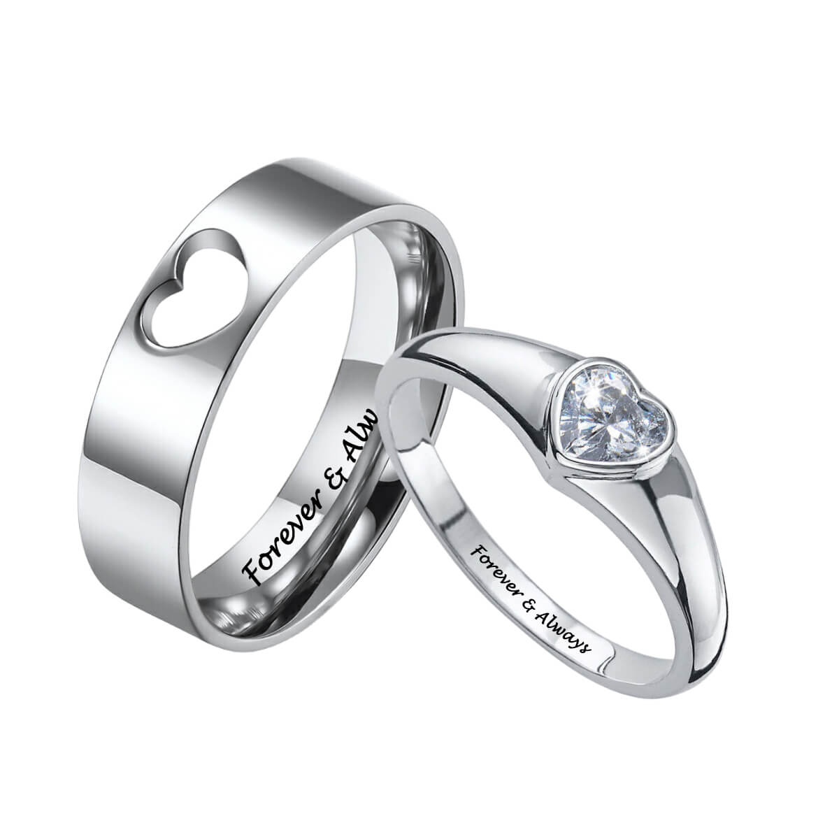 Heart Promise Rings