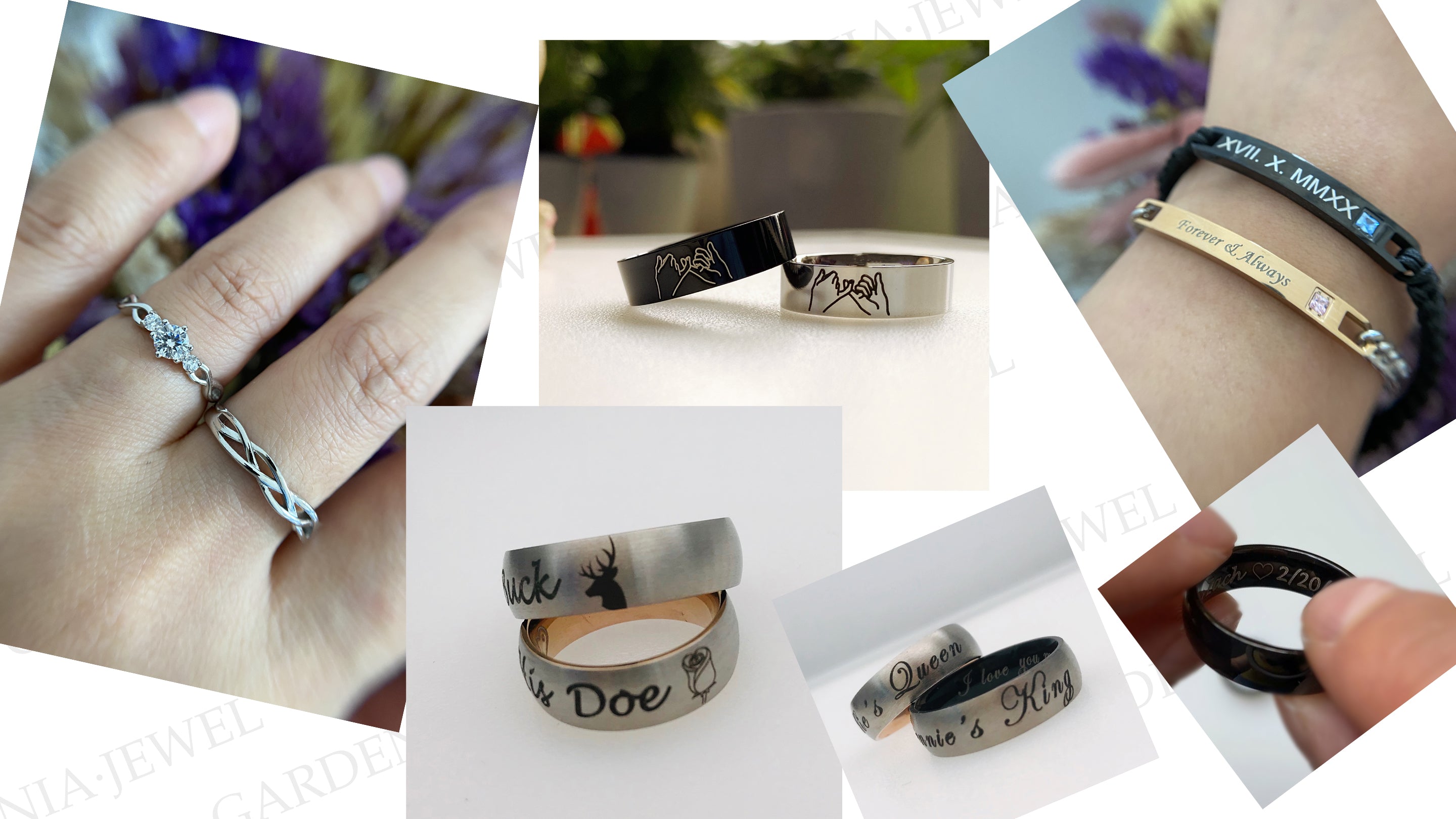 personalized couple jewelry