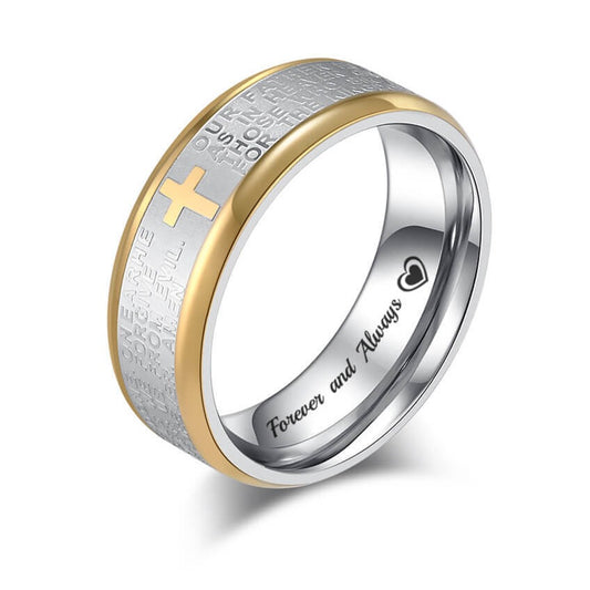 Cross Ring Band