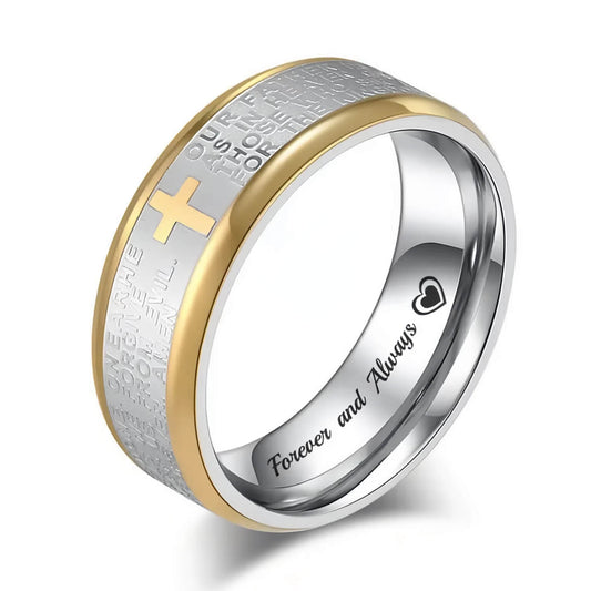 Cross Ring Band