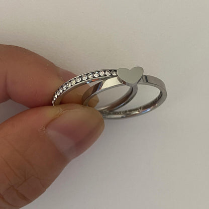 Two Piece Promise Rings