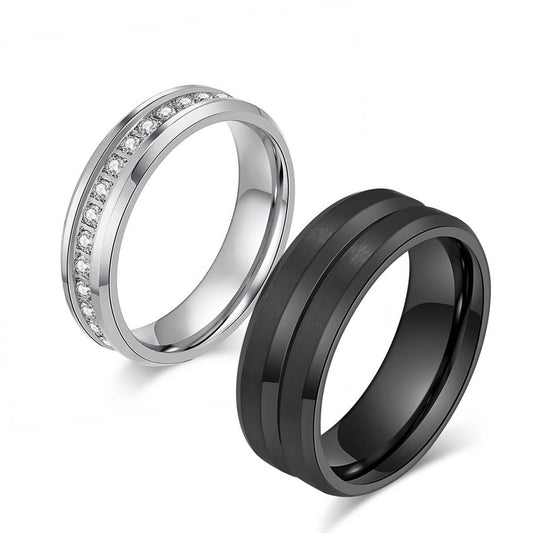 Engraved Couple Rings