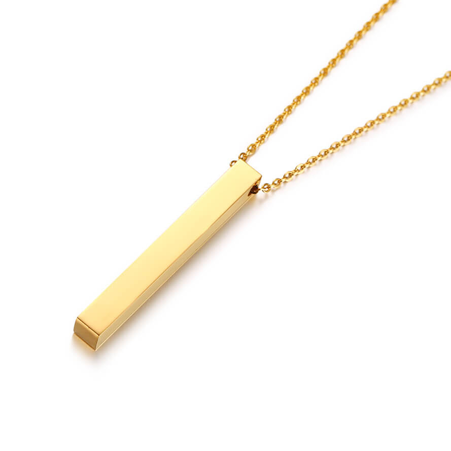 Personalized Bar Necklace