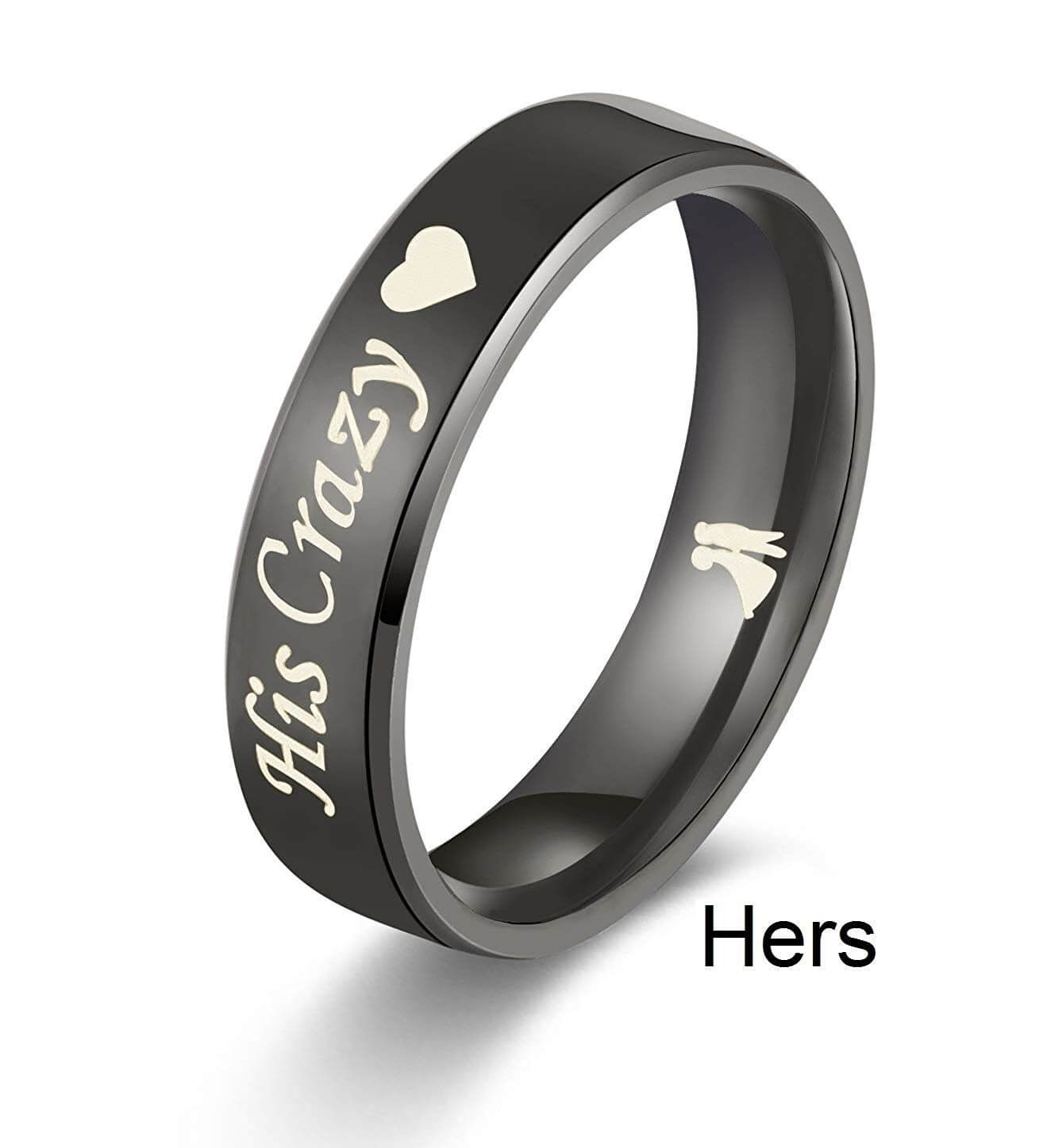 Her crazy his hot sale weirdo rings