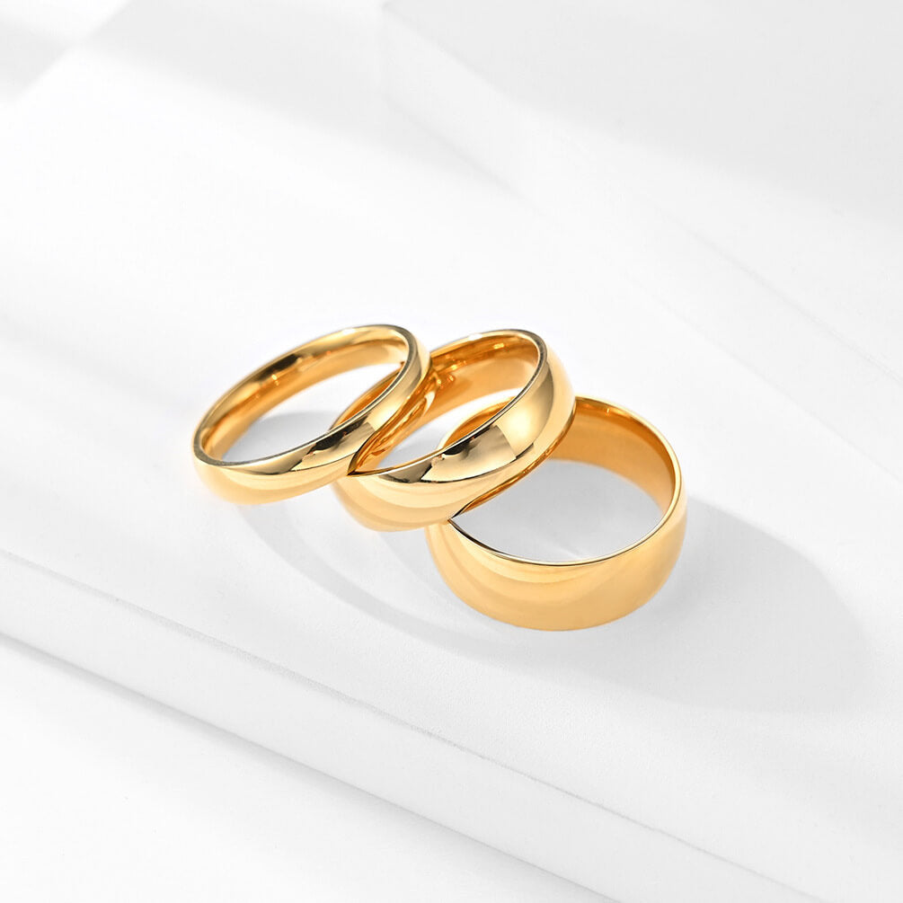 Engravable Promise Rings