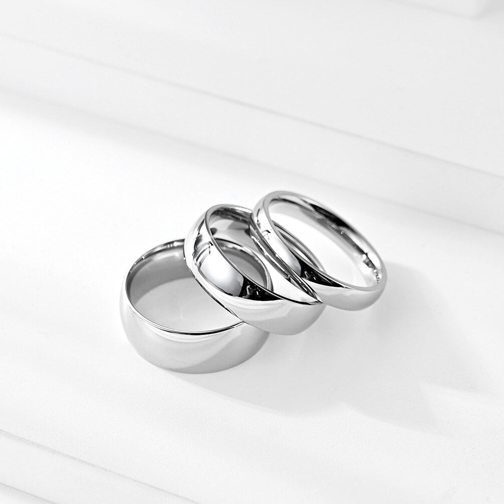 Engravable Promise Rings